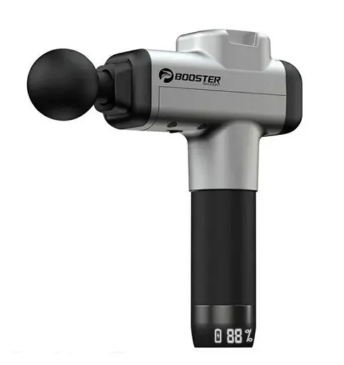 Перкуссионный массажер триггерных точек Booster М2-А Массажный пистолет (6 насадок + кейс) - фото 3