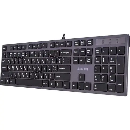 Клавіатура A4Tech KV-300H USB Grey/Black (KV-300H USB (Grey+Black)) - фото 2