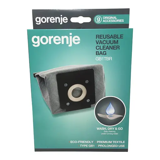Мішок тканинний + фільтр для пилососу Gorenje VCK1300EA, VCK1400EA, VC1411B, VC1411CMBU, 570742