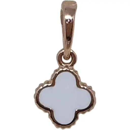 Золотий підвіс Tango Конюшина з емаллю. 130302Е