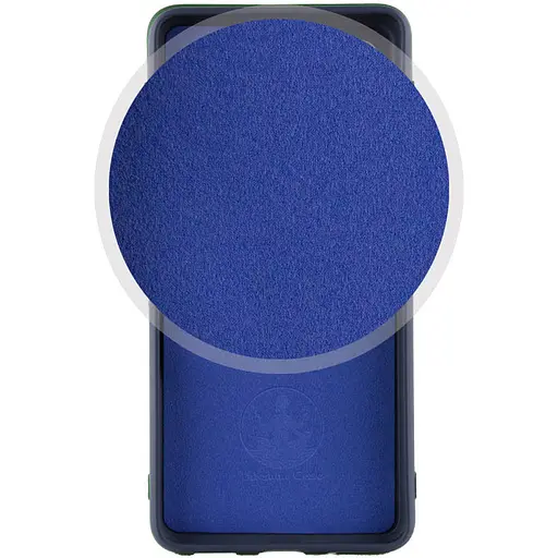 Чехол Silicone Cover Lakshmi Full Camera (AAA) для Oppo A58 4G Темно-синий / Midnight blue - фото 2