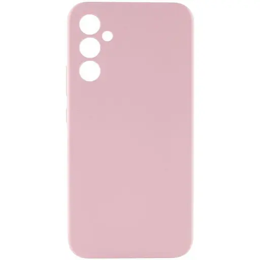 Чехол Lakshmi Silicone Cover Full Camera (AAA) для Samsung Galaxy S23 FE Розовый / Pink Sand