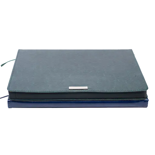 Ежедневник недатированный Buromax Salerno L2U А4 искусственная кожа 336 страниц черный (BM.20990-01) - фото 5