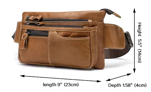 Чоловіча шкіряна сумка Vintage 23х13,5х3 см sum0012288 - фото 6