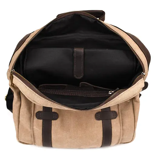 Кожаный женский рюкзак TARWA 32х40х11 см nsa0001411 - фото 2