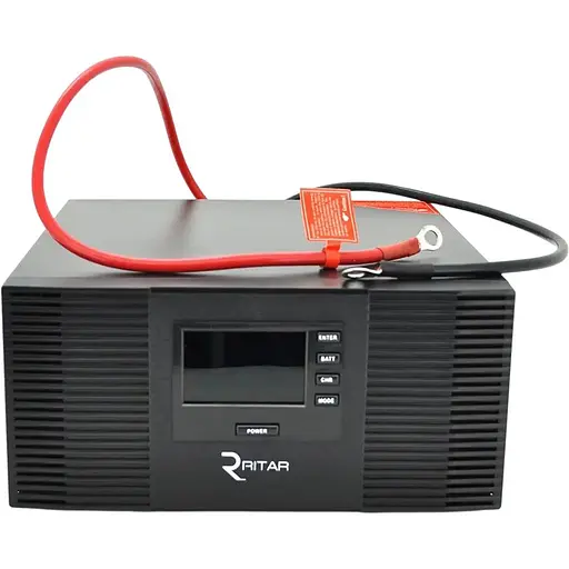 ИБП с правильной синусоидой Ritar RTSWrl-1000, 12В с переключением тока заряда 10A и 20 A (360 x 330 x 230) 9,6 кг (290 x 255 x 120)