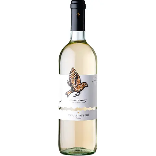 Вино Terre Passeri Chardonnay белое сухое 11.5% 0.75 л