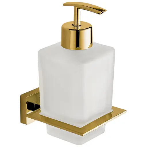 Дозатор для рідкого мила VBI Mercury gold VBI-040206GL, Золотий - фото 1