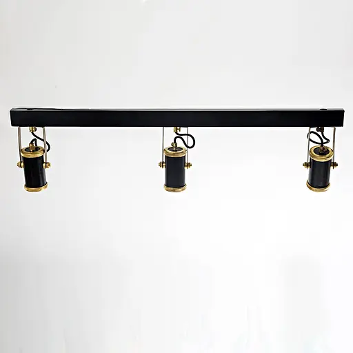 Люстра стельова 2Spots, PikArt арт. 28056 Золотий/чорний - фото 1