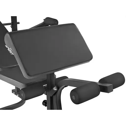 Набор Hop-Sport Premium 39кг со скамейкой TX-020 и штангой - фото 5