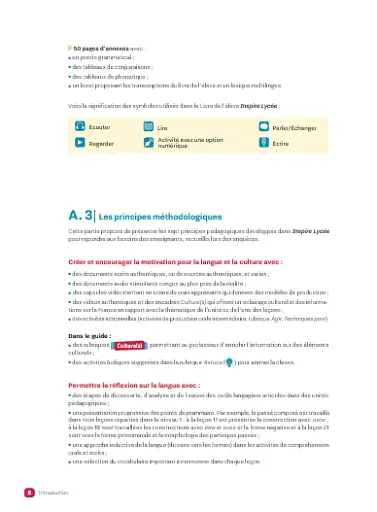 Inspire Lycee. Niveau A1. Guide pedagogique - фото 3