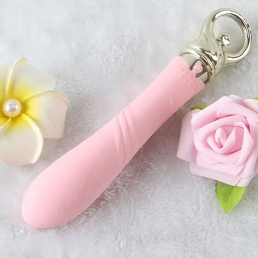 Вибратор Zalo Courage Pre-Heating G-spot Massager 20.6 см розовый - фото 11