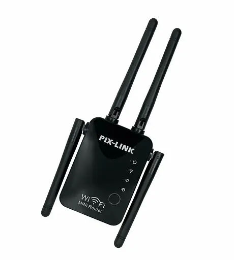 Ретранслятор-маршрутизатор Pix-Link X300R4 300Мбит/с 2.4 ГГц Черный (XNRWSW020403W 5542) - фото 3