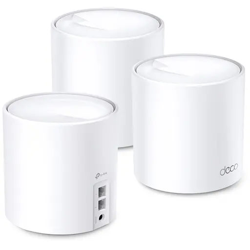 Mesh-система TP-Link Mesh Deco X20 AX1800 3Pcs White 802.11ax (DECO X20(3-PACK)) - фото 2