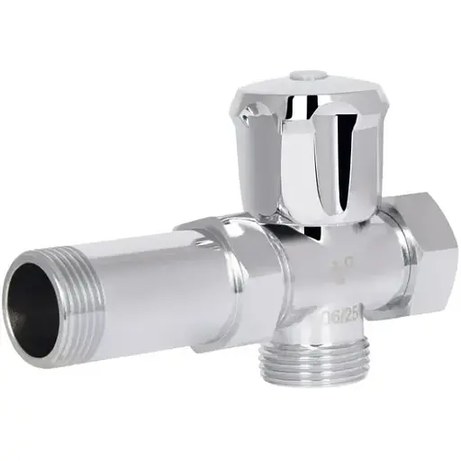 Кран кульовий приладовий Thermo Alliance Standart 3/4"Зх3/4"Зх3/4" В вентиль SD183W20 - фото 1