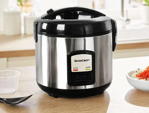 Рисоварка пароварка 2 в 1 електрична Silver Crest SRK 400 A2 Німеччина - фото 6