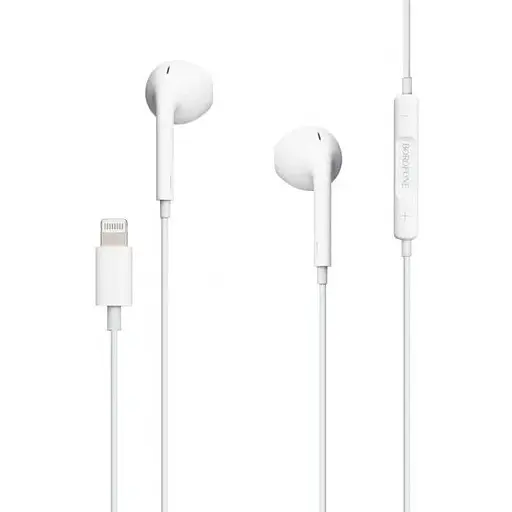 Наушники Borofone BM32 Plus Lightning Белый