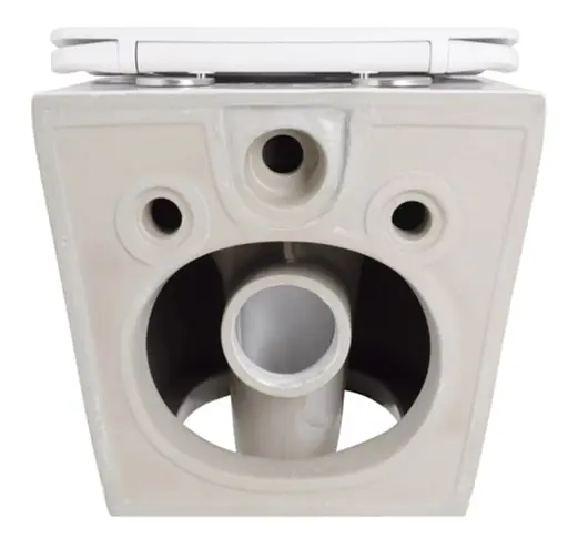 Унитаз подвесной Qtap Robin Ultra Quiet, с сиденьем Slim Duroplast/Soft-close/Quick Release QT13332381AW - фото 7