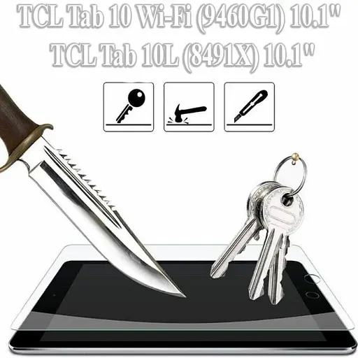 Защитное стекло BeCover для TCL Tab 10 Wi-Fi (9460G1)/10L (8491X) 10.1" (709602) - фото 4