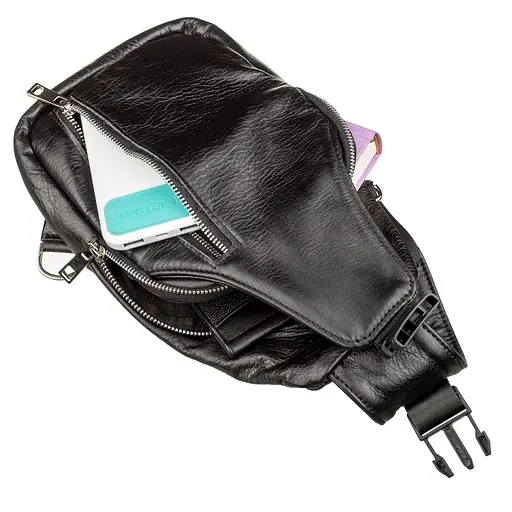 Сумка кожаная мужская SHVIGEL 17,5х30х6 см sum0012470 - фото 3