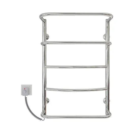 Электрический полотенцесушитель Kosser Лайт 700x500/5 EL рег. ДЛА01ЕL, Хром, Левое - фото 2