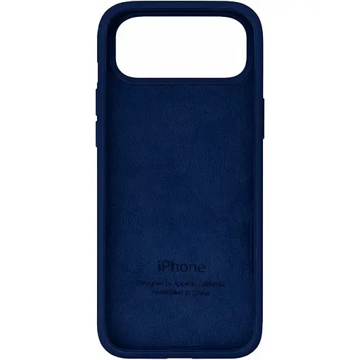 Чехол Silicone Case для Apple iPhone Air Mid Black AA [145400] - фото 2
