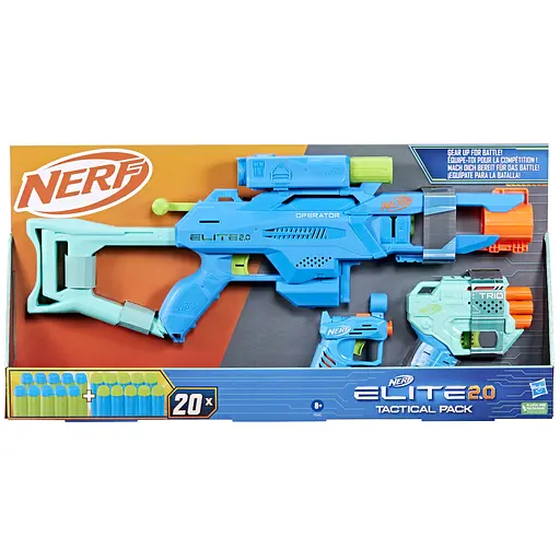 Набор из 3 бластеров Hasbro Nerf Elite 2.0 (F6146) - фото 1