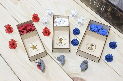 Органайзер Tower Rex Коса. Легендарна коробка Scythe Legendary Box Organizer (2323) - фото 6