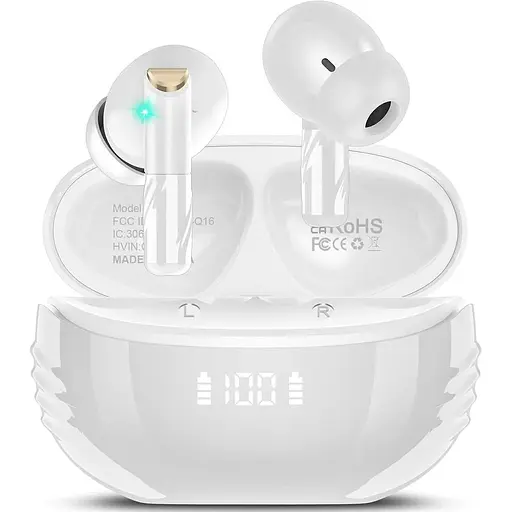 Беспроводные наушники Conyat, стереозвук Bluetooth 5.4 наушники в ухе с 4 микрофонами ENC с шумоподавлением