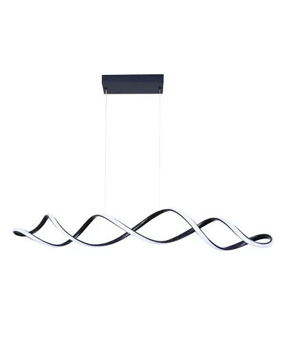 Подвесной светильник, люстра Goldlux 331069 Infinito Led 1x43W 4000K 6300Lm IP20 Черный - фото 1