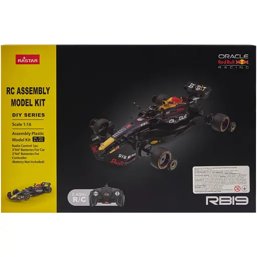 Машинка-конструктор Rastar Oracle Red Bull Racing RB19 1:16. Синий - фото 7
