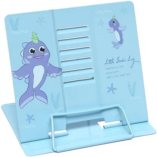 Підставка для книг "Little Seven log" LTS-8183(Blue) металева
