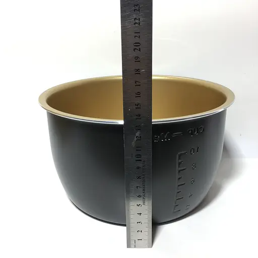 Кастрюля для мультиварки-скороварки Grunhelm MPC-18B, 5 литров, антипригарное покрытие - фото 6