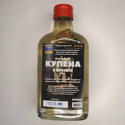 Настойка на корне купены 200 мл - фото 1