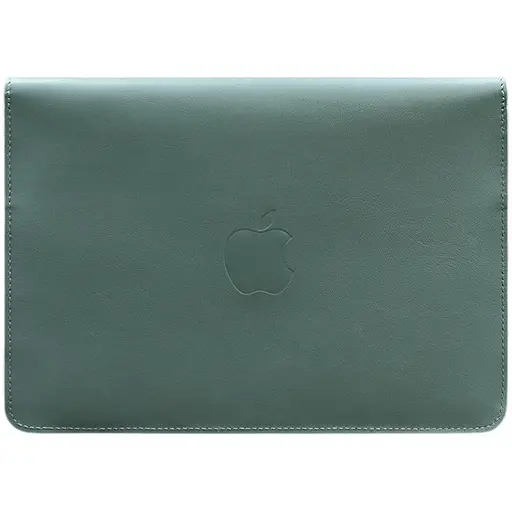 Шкіряний чохол-конверт BlankNote на магнітах для MacBook 15 дюйм Бірюзовий - фото 1