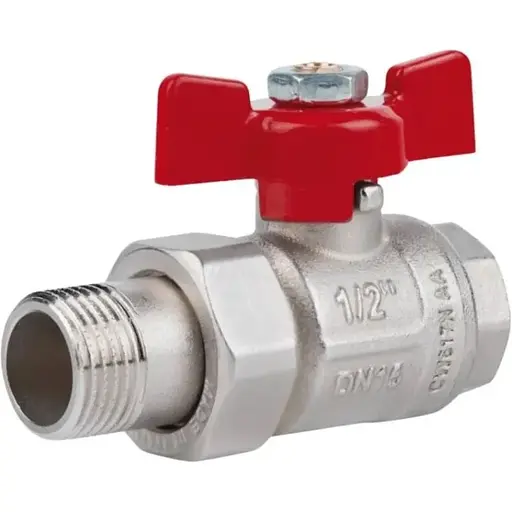 Кран кульовий Icma "Американка" 1/2" прямий №347 (87347AD11) - фото 1