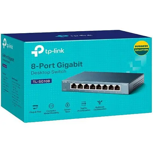 Комутатор TP-Link TL-SG108 [91878] - фото 8