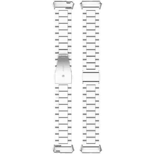 Ремешок DK для Xiaomi Redmi Watch 3 Active / 3 Lite Metal Fitlink Steel Band (silver) - фото 4