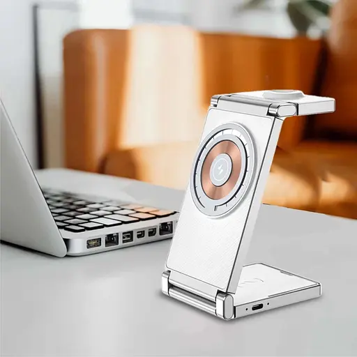 Беспроводное зарядное устройство для TheGeneral VivaCharge 15W белое (40051019-08) - фото 6