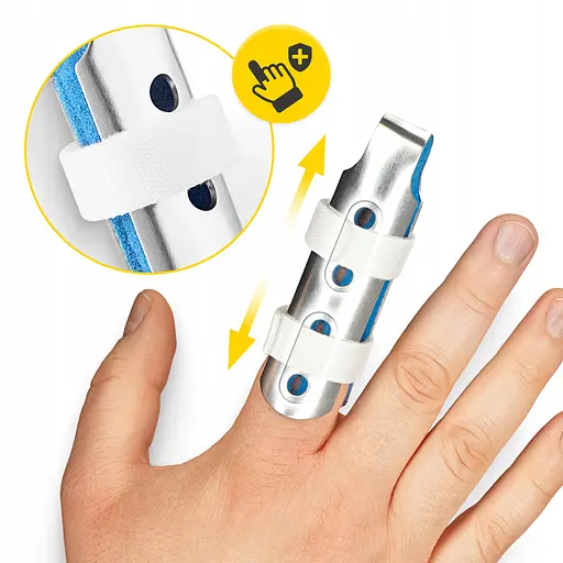 Фіксатор (бандаж) для пальця руки 4FIZJO MED 1 шт Size L (P-5905973407410) - фото 4