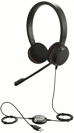 Наушники Jabra Evolve 20 MS Stereo (4999-823-109) - фото 3