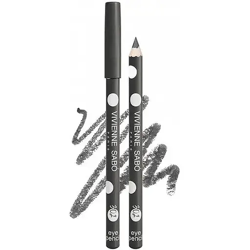 Олівець для очей Vivienne Sabo Merci відтінок 302 (Сірий) 1.4 г  - фото 2