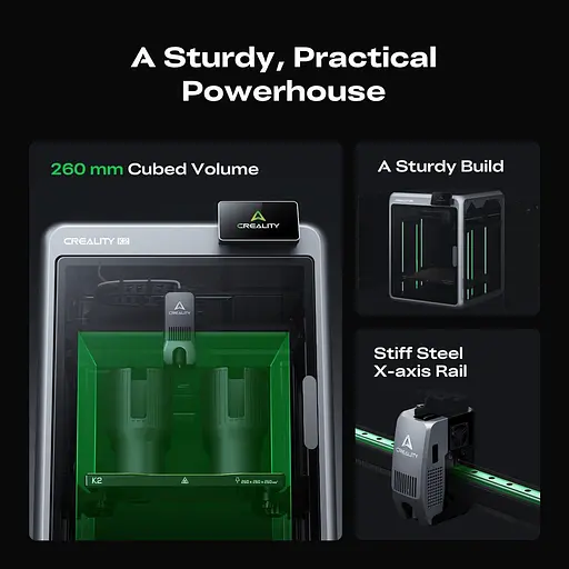 3D-принтер Creality K2 (150689) - фото 4