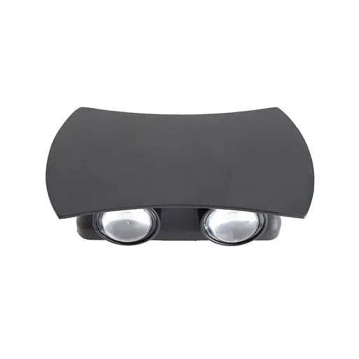 Подсветка Brille фасадная LED 4W WW IP54 BK (AL-614/4) - фото 1