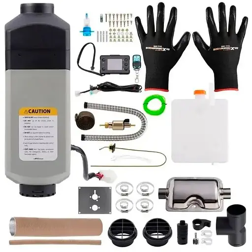 Обігрівач MXR-1FA автономний дизельний бак 10 л потужність 2 кВт, опалювальна площа 16-60м2