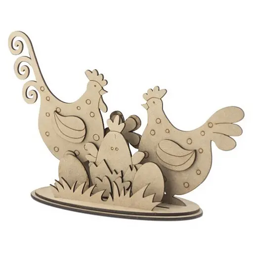 Заготовка для декорирования "Семья" Fabrika Decoru FDPO-141 - фото 1