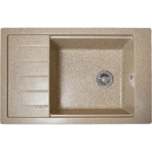 Кухонна мийка Romzha Patrat 78 Piesok (301)