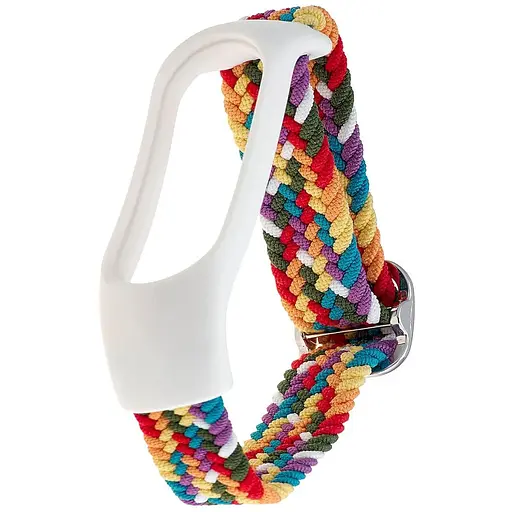 Ремінець Braided Buckle Enhanced Mi Band 3/4/5/6/7 Colorful - фото 1