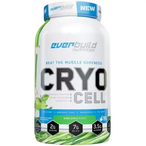 Аминокислотный комплекс Everbuild Nutrition Cryo Cell BCAA 8:1:1 Пунш из кислых яблок 1400 г