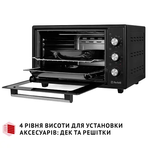 Электрическая печь Perfelli CLASSIC 37 BLACK - фото 10